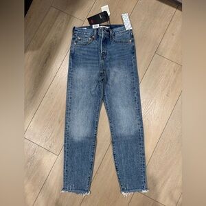 Levi's womens high rise wedgie Blue Jeans